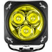 Vision X Lighting 9946788 SINGLE 3.0" SQUARE SELECTIVE YELLOW 3 LED CANNON CG2 LIGHT INCLUDING PIG TAIL - Truck Part Superstore