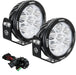 Vision X Lighting 1236216 Pair Of 6.7" Cannon Adventure Halo 8 LED Light Mixed Beam Including Harness - Truck Part Superstore