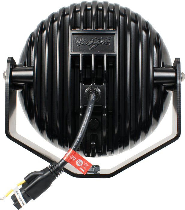 Vision X Lighting 1236116 Single 6.7" Cannon Adventure Halo 8 LED Light Mixed Beam - Truck Part Superstore
