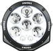 Vision X Lighting 1236116 Single 6.7" Cannon Adventure Halo 8 LED Light Mixed Beam - Truck Part Superstore