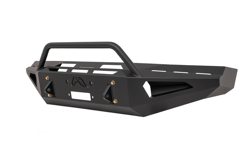 Fab Fours CH05-RS1362-1 Red Steel Front Bumper; w/Pre-Runner Guard; - Truck Part Superstore
