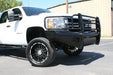 Fab Fours CH08-S2060-1 Black Steel Front Ranch Bumper - Truck Part Superstore
