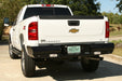 Fab Fours CH08-T1450-1 Black Steel Ranch Rear Bumper; 2 Stage Black Powder Coated; - Truck Part Superstore