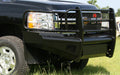 Fab Fours CH11-S2760-1 Black Steel Front Ranch Bumper - Truck Part Superstore