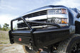 Fab Fours CH11-S2762-1 Black Steel Front Ranch Bumper - Truck Part Superstore