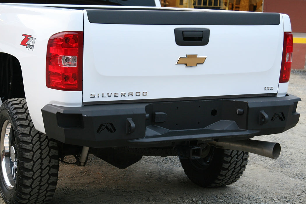 Fab Fours CH11-W2151-1 Heavy Duty Rear Bumper - Truck Part Superstore