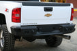 Fab Fours CH11-W2151-B Heavy Duty Rear Bumper; Uncoated/Paintable; Incl. 0.75 in. D-Ring Mount; [AWSL]; - Truck Part Superstore
