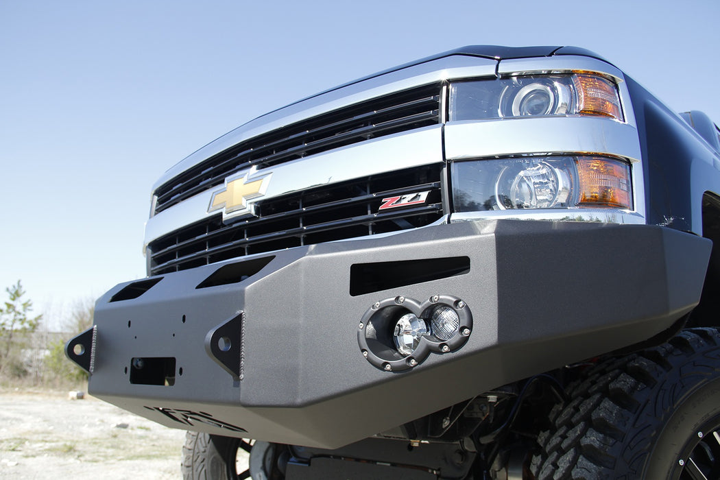 Fab Fours CH14-A3051-1 Premium Heavy Duty Winch Front Bumper - Truck Part Superstore