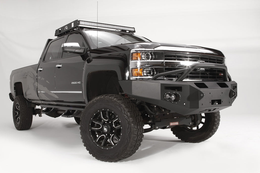 Fab Fours CH14-C3052-1 Premium Winch Front Bumper - Truck Part Superstore
