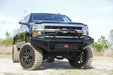 Fab Fours CH14-S3062-1 Black Steel Front Ranch Bumper - Truck Part Superstore