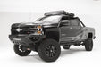Fab Fours CH15-V3051-1 Vengeance Front Bumper; 2 Stage Black Powder Coated; Sensor Bumper; No Guard; - Truck Part Superstore
