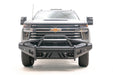 Fab Fours CH20-Q4961-1 Elite Front Bumper; w/Tow Hooks;  Steel; Black; - Truck Part Superstore