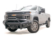 Fab Fours CH20-Q4961-1 Elite Front Bumper; w/Tow Hooks;  Steel; Black; - Truck Part Superstore