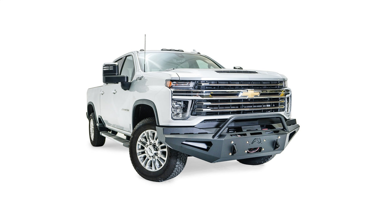 Fab Fours CH20-RS4962-1 Red Steel Front Bumper; w/Pre-Runner Guard; - Truck Part Superstore