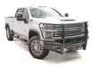 Fab Fours CH20-S4960-1 Black Steel Front Ranch Bumper; w/Full Guard And Tow Hooks; Steel; Black; - Truck Part Superstore