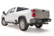 Fab Fours CH20-T4950-1 Black Steel Ranch Rear Bumper; w/Steel Tread Plate; - Truck Part Superstore