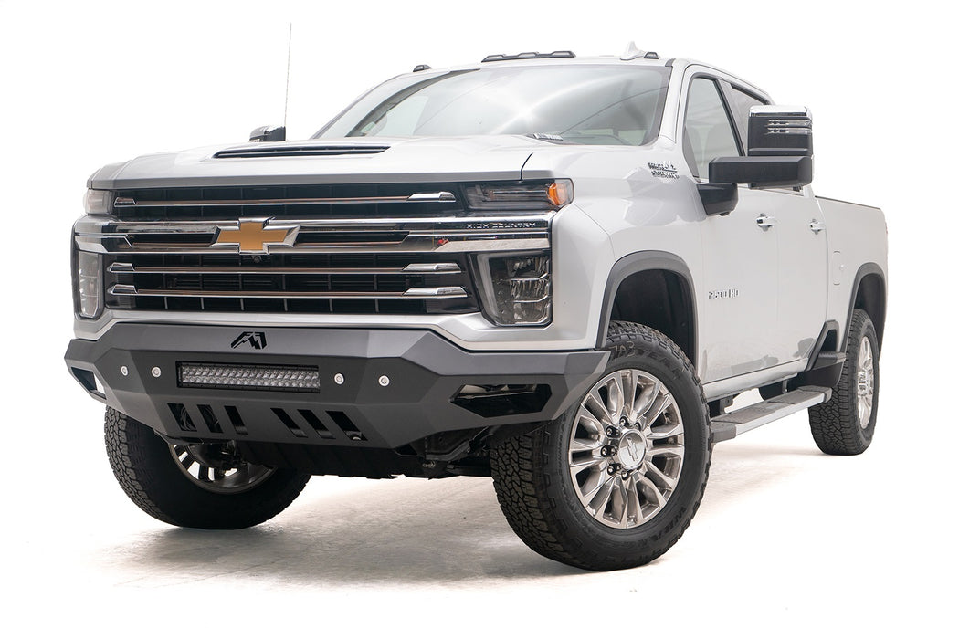 Fab Fours CH20-V4951-B Vengeance Front Bumper; Uncoated/Paintable; w/No Guard; - Truck Part Superstore
