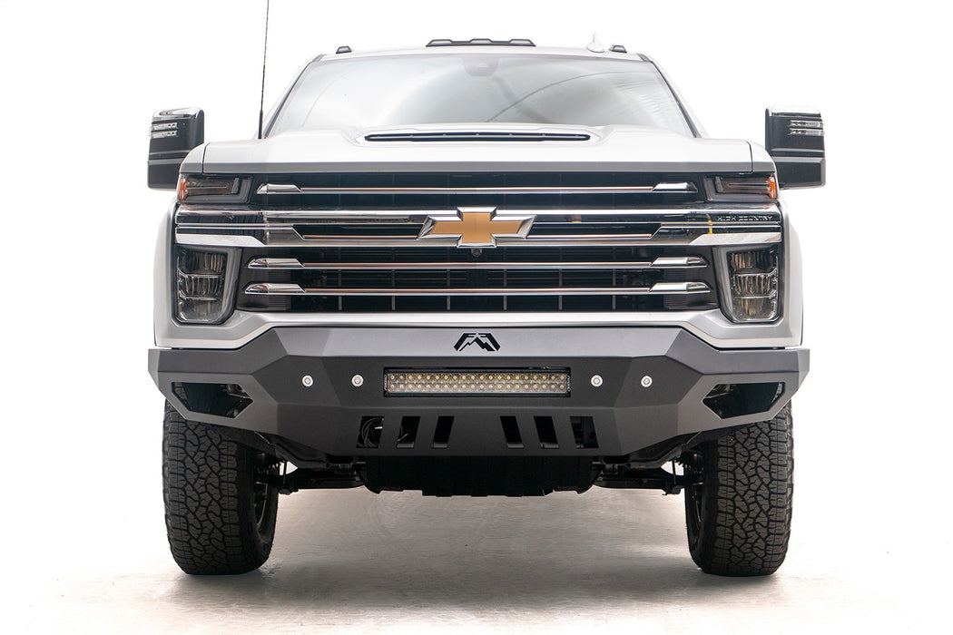 Fab Fours CH20-V4951-1 Vengeance Front Bumper; 2 Stage Black Powder Coated; w/No Guard; - Truck Part Superstore