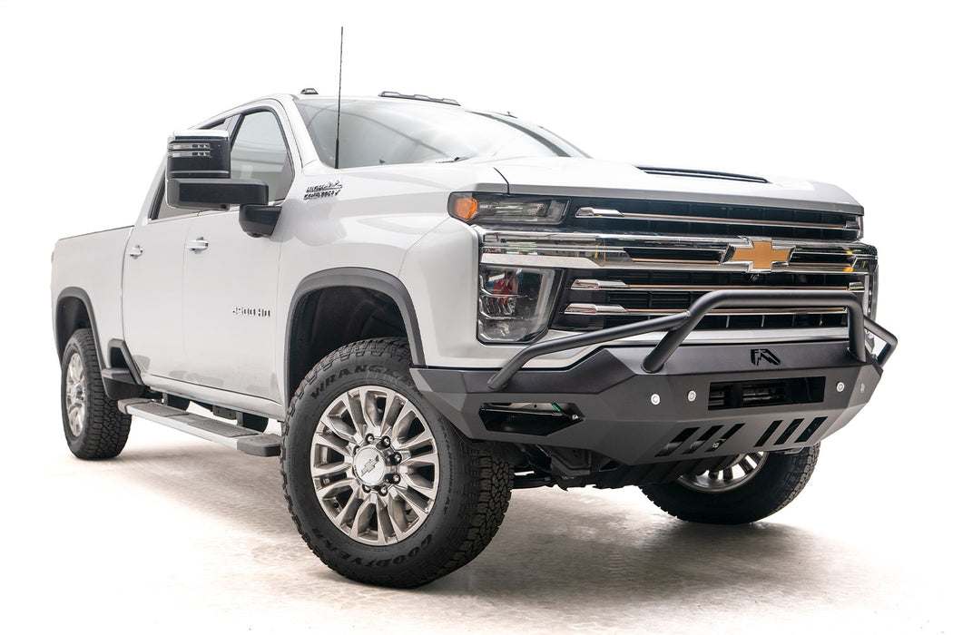 Fab Fours CH20-V4952-1 Vengeance Front Bumper; 2 Stage Black Powder Coated; w/Pre Runner Guard; - Truck Part Superstore