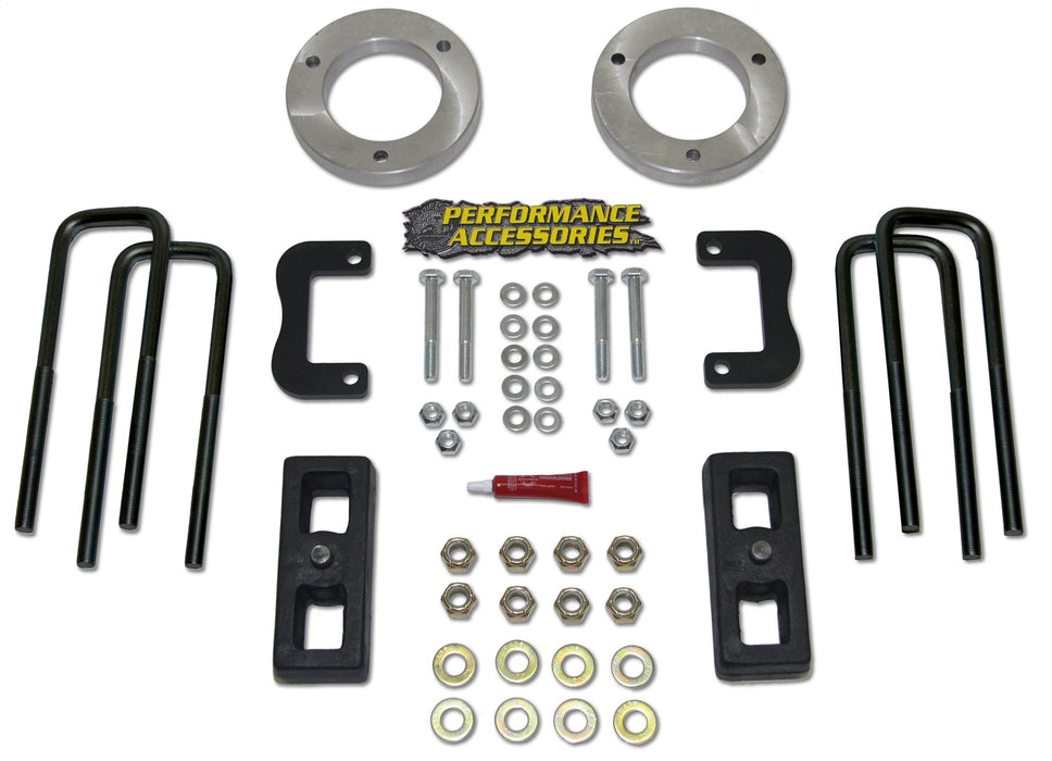 Performance Accessories PACL231PA 2-1 Level and Lift Kit 07-16 Chevrolet/GMC Silverado 1500/Sierra 1500 2WD/4WD Gas Performance Accessories - Truck Part Superstore