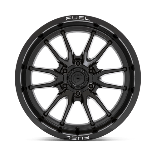 Fuel 1PC D76018908445 D760 18X9 6X5.5 G-BLK -12MM - Truck Part Superstore