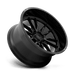 Fuel 1PC D76024208947 D760 24X12 6X135 G-BLK -44MM - Truck Part Superstore