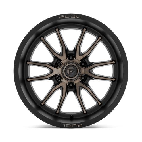 Fuel 1PC D76217908945 D762 17X9 6X135 MT-BLK-DDT -12MM - Truck Part Superstore