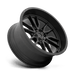 Fuel 1PC D76222008947 D762 22X10 6X135 MT-BLK-DDT -18MM - Truck Part Superstore