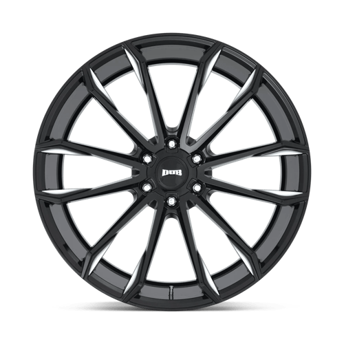 DUB 1PC S252240089+30 S252 24X10 6X135 GL-BLK-MIL 30MM - Truck Part Superstore