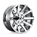 Fuel 1PC D61420001747 D614 20X10 8X170 CHR-PLATED -18MM - Truck Part Superstore