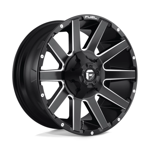 Fuel 1PC D61620901857 D616 20X9 8X180 MT-BLK-MIL 20MM - Truck Part Superstore