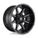 Fuel 1PC D55622209847 D556 22X12 6X135/5.5 MT-BLK-DDT -44MM - Truck Part Superstore