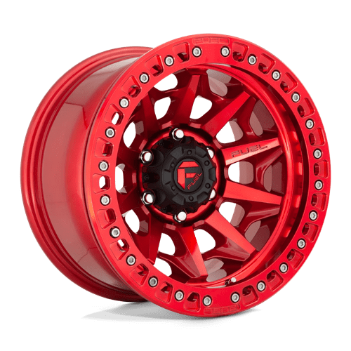 Fuel 1PC D11317905645 D113 17X9 5X150 GL-RED -15MM - Truck Part Superstore