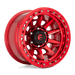 Fuel 1PC D11317907545 D113 17X9 5X5.0 GL-RED -15MM - Truck Part Superstore