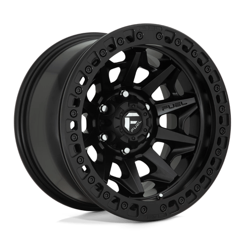 Fuel 1PC D11417907536 D114 17X9 5X5.0 MT-BLK -38MM - Truck Part Superstore