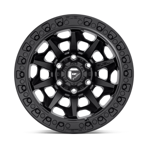 Fuel 1PC D69417908445 D694 17X9 6X5.5 MT-BLK -12MM - Truck Part Superstore