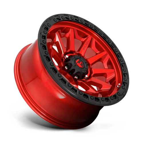 Fuel 1PC D69520008947 D695 20X10 6X135 GL-RED-BBR -18MM - Truck Part Superstore