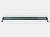 Cali Raised LED CR2312 42 Inch Spot Curved Dual Row 5D Optic OSRAM LED Bar Cali Raised LED - Truck Part Superstore