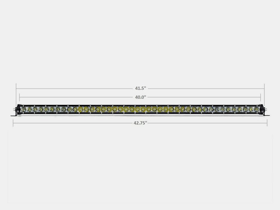 Cali Raised LED CR2315 42 Inch Slim Single Row LED Bar Cali Raised LED - Truck Part Superstore