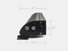 Cali Raised LED CR2319 43 Inch Amber/White Dual Function LED Bar Single Row Cali Raised LED - Truck Part Superstore