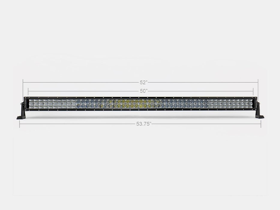 Cali Raised LED CR2321 52 Inch Combo Curved Dual Row 5D Optic OSRAM LED Bar Cali Raised LED - Truck Part Superstore