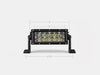 Cali Raised LED CR2324 8 Inch Dual Row 5D Optic OSRAM LED Light Bar Cali Raised LED - Truck Part Superstore