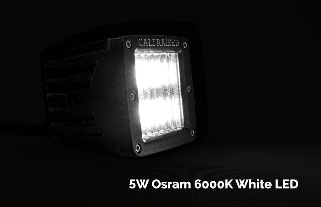Cali Raised LED CR2326 LED Light Pod 3x2 18w Aluminum Housing Cali Raised LED - Truck Part Superstore
