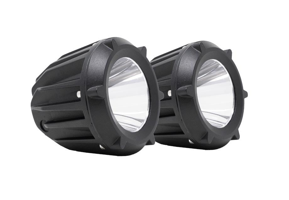 Cali Raised LED CR2333 3.5 Inch Round Cannon LED Pods Pair Cali Raised LED - Truck Part Superstore