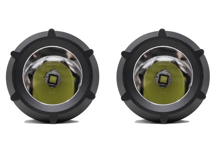 Cali Raised LED CR2333 3.5 Inch Round Cannon LED Pods Pair Cali Raised LED - Truck Part Superstore