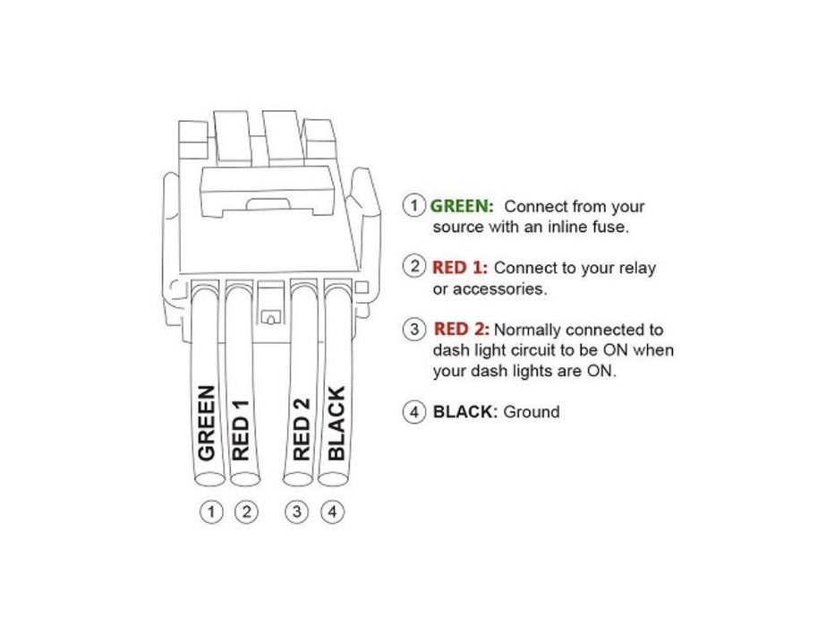 Cali Raised LED CR2384 Small Style Toyota OEM Style Ditch Lights Switch Cali Raised LED - Truck Part Superstore