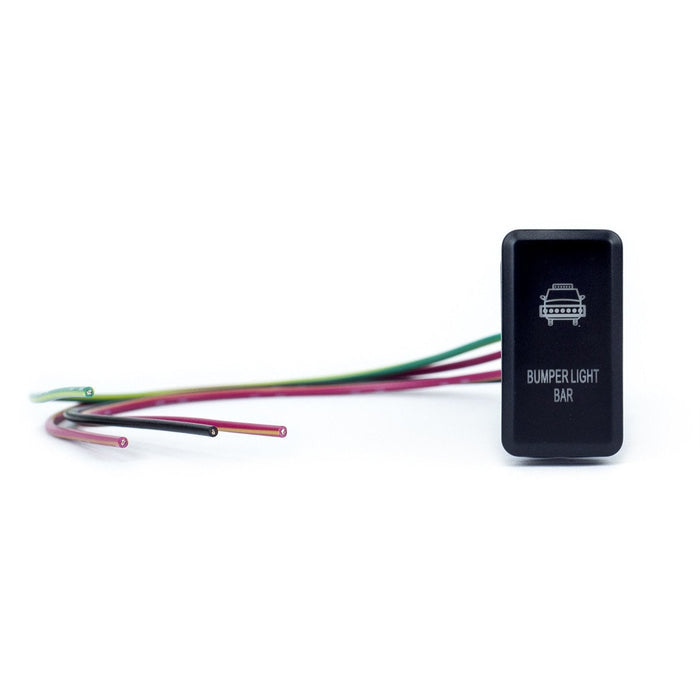 Cali Raised LED CR2389 Toyota OEM Style Bumper Light BAR Switch Blue Cali Raised LED - Truck Part Superstore