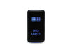 Cali Raised LED CR2392 Toyota OEM Style Ditch Lights Switch Blue Cali Raised LED - Truck Part Superstore