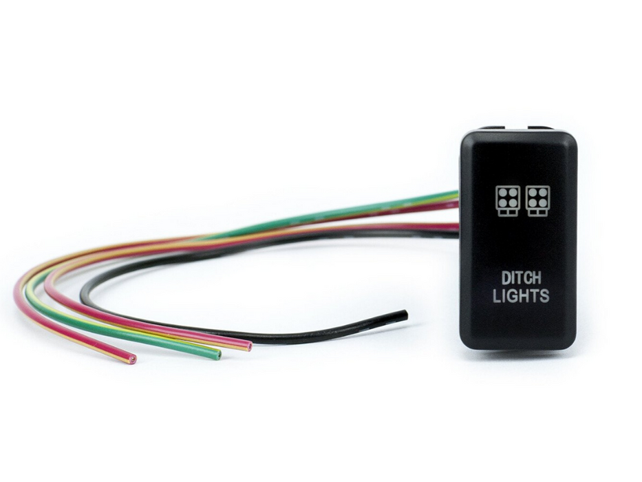 Cali Raised LED CR2392 Toyota OEM Style Ditch Lights Switch Blue Cali Raised LED - Truck Part Superstore