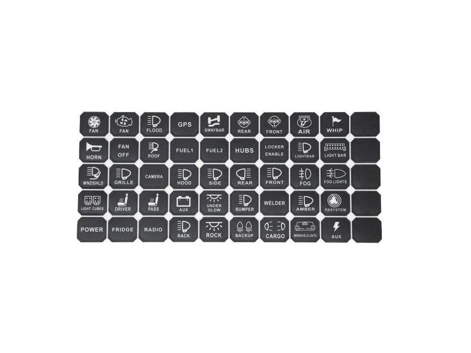 Cali Raised LED CR2397 Vehicle Accessory 8 Switch Control System Blue Backlighting Cali Raised LED - Truck Part Superstore